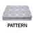 Pattern Round Coverlet