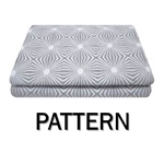 Pattern Round Coverlet