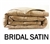 Bridal Satin Round Bedspread