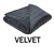 Velvet Round Bedspread