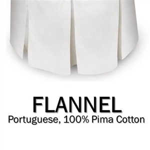 Flannel Round Bedskirt