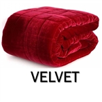 Velvet Round Comforter