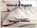Natural & Organic Designer Pattern Print Round Duvet Cover