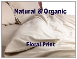 Natural & Organic Floral Round Duvet Cover