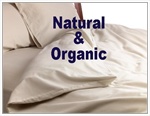 Natural & Organic Solid Print Round Duvet Cover