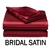 Bridal Satin Round Sheet Set