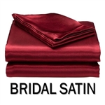 Bridal Satin Round Sheet Set