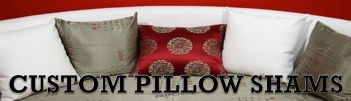 Custom pillow shams sale