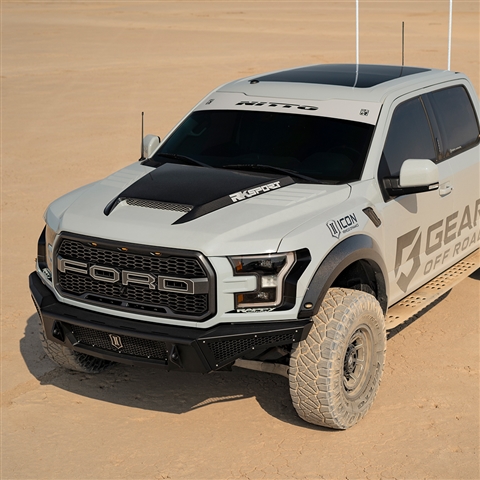 2017-19 Ford Raptor Ram Air Hood CF Blister