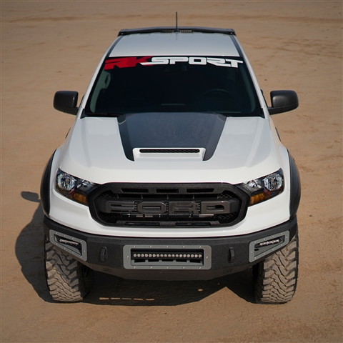 2019-Up Ford Ranger V1 CF Blister Ram Air Hood