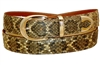 Rattlesnake Belt 1 3/16" with Palm Springs Buckle Set