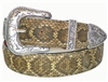 Rattlesnake Belt 1 1/2" with Taos Buckle Set