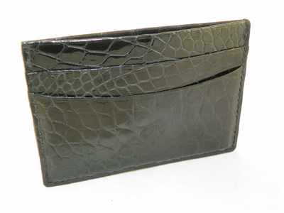 Alligator Flat Card Case