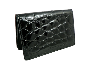 Alligator ID Card Case Gusset Wallet - SOLD OUT