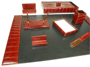 Alligator 9-Piece Desk Set