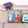 Vintage Homes Style 1 Square Decorative Pillow