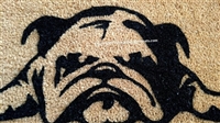 Dis Week's Happee iz on Backorder Custom Funny Bulldog Doormat by Killer Doormats