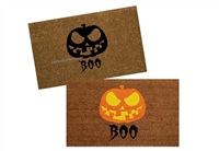 Boo Pumpkin Custom Doormat by Killer Doormats
