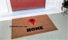 Maps Home Locator Custom Doormat by Killer Doormats