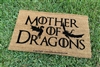 Mother of Dragons GoT Custom Handpainted Fandom Doormat by Killer Doormats