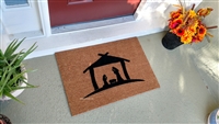 Nativity Custom Doormat by Killer Doormats