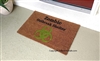 Zombie Outbreak Shelter Custom Doormat by Killer Doormats