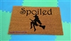 Spoiled Witch Custom Doormat by Killer Doormats