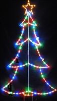 Large Outline Christmas Tree
