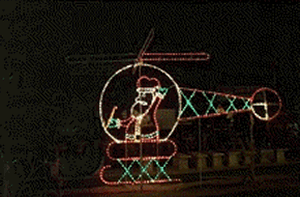 Round Helicopter Animated