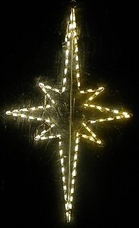 Nativity Star Large Hanging