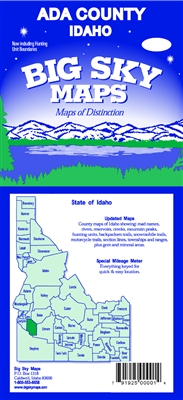 Ada County, ID Map