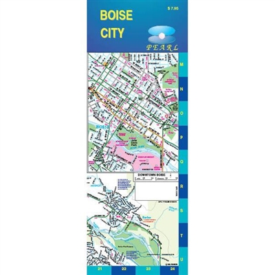 Boise City Laminated Map