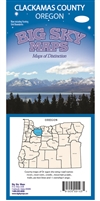 Clackamas County, OR Map