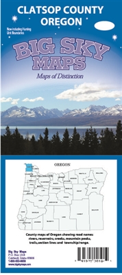 Clatsop County, OR Map
