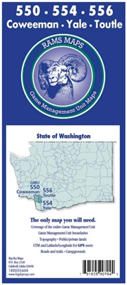 Coweeman/Yale/Toutle GMU Map