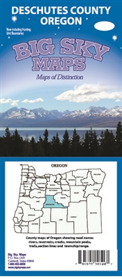 Deschutes County, OR Map