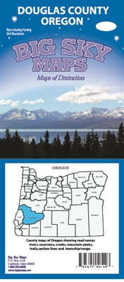 Douglas County, OR Map