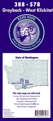 Grayback/West Klickitat GMU Map