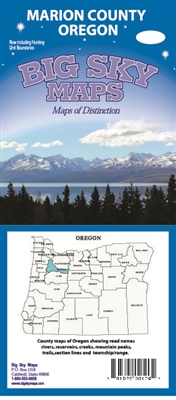 Marion County, OR Map