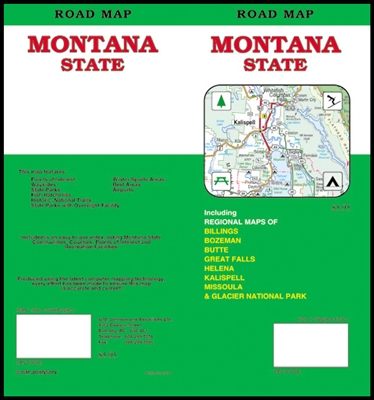 MONTANA STATE MAP
