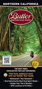 Northern Californai Motorcycle Map