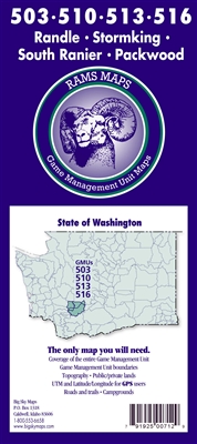 Randle/Storm King/South Rainier/Packwood GMU Map