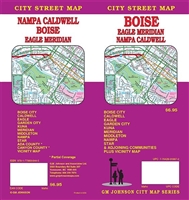 BOISE / EAGLE / MERIDIAN CITY STREET MAP