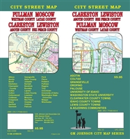 CLARKSTON / LEWISTON CITY STREET MAP