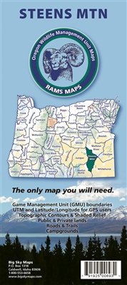 Steens Mountain GMU Map