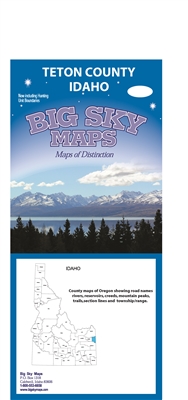 Teton County, ID Map