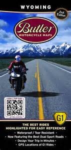 Wyoming Motorcycle Map