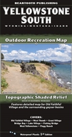 Yellowstone South Outdoor Recreation Map