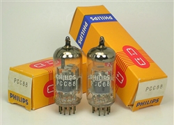 NOS PHILIPS PCC88 TUBE PAIR for 6DJ8 6922 E88CC preamps