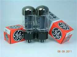 6CA7 EL34 GE MATCHED PAIR for Fender Marshall Boogie